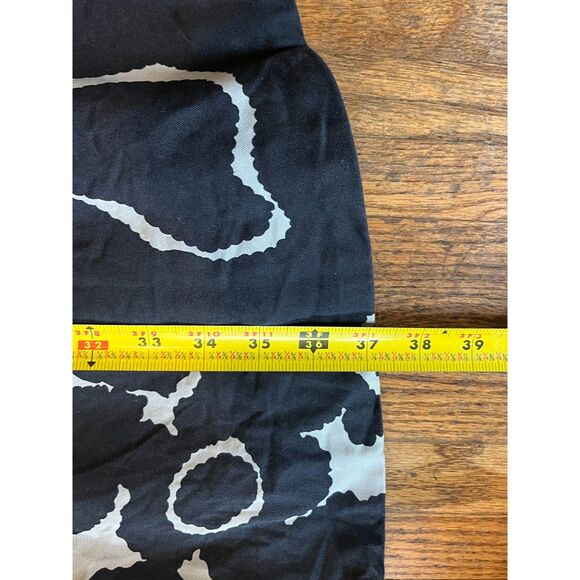 Anthropologie Leifsdottir Black Pattern Button Up Coat Jacket Women's Size Small - Picture 7 of 10